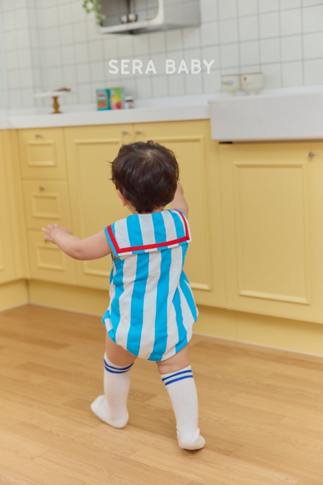 Sera - Korean Baby Fashion - #babyclothing - Bebe Marine Squirrel Suit - 3