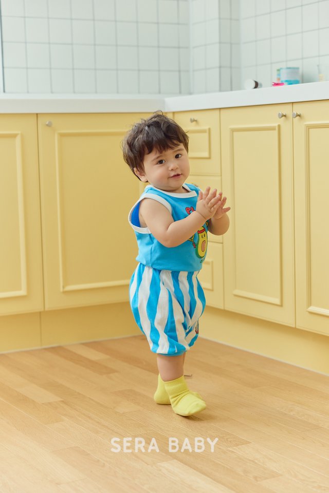 Sera - Korean Baby Fashion - #babyclothing - Bebe Avocado Top Bottom Set - 5