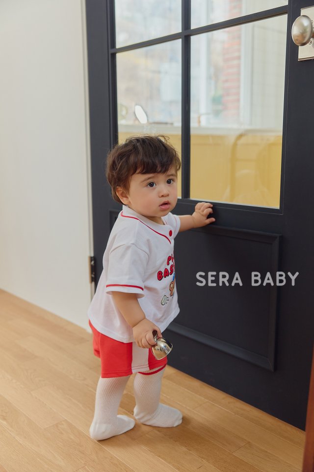 Sera - Korean Baby Fashion - #babyfashion - Bebe Play Ball Top Bottom Set - 3