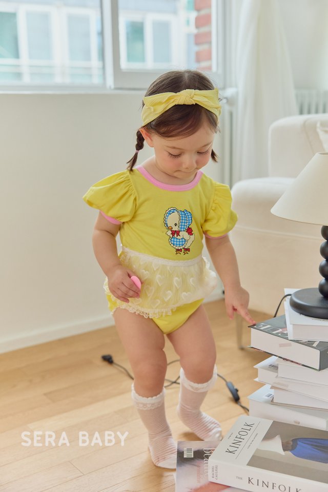 Sera - Korean Baby Fashion - #babygirlfashion - Bebe Fall In Love Suit - 3