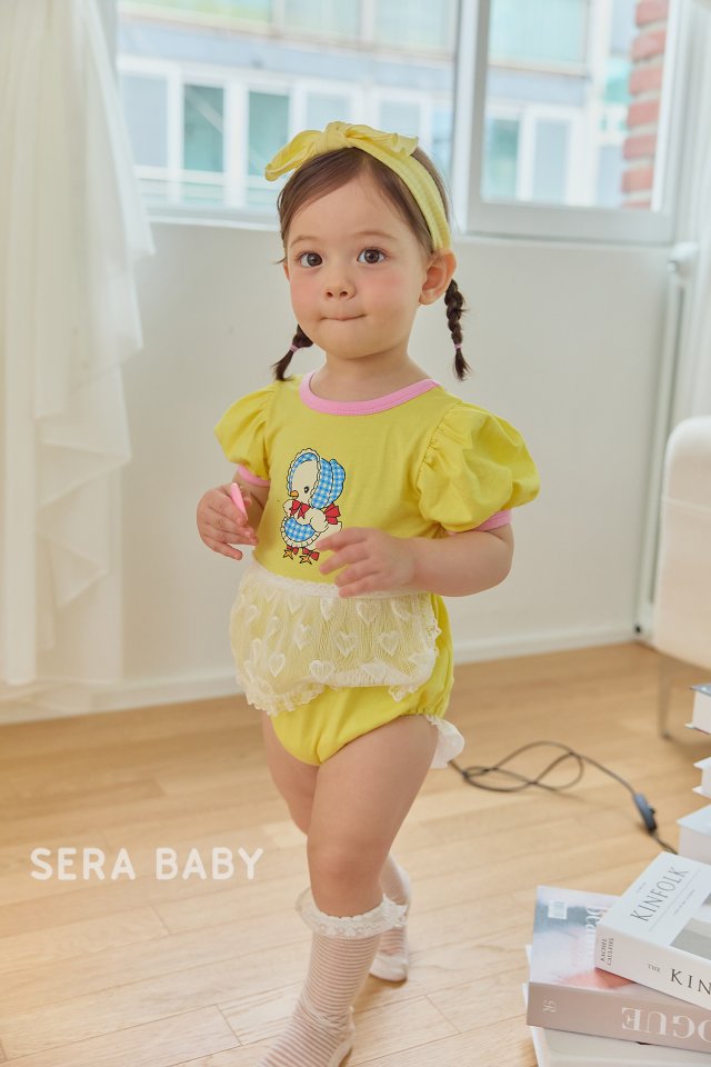 Sera - Korean Baby Fashion - #babygirlfashion - Bebe Fall In Love Suit - 4