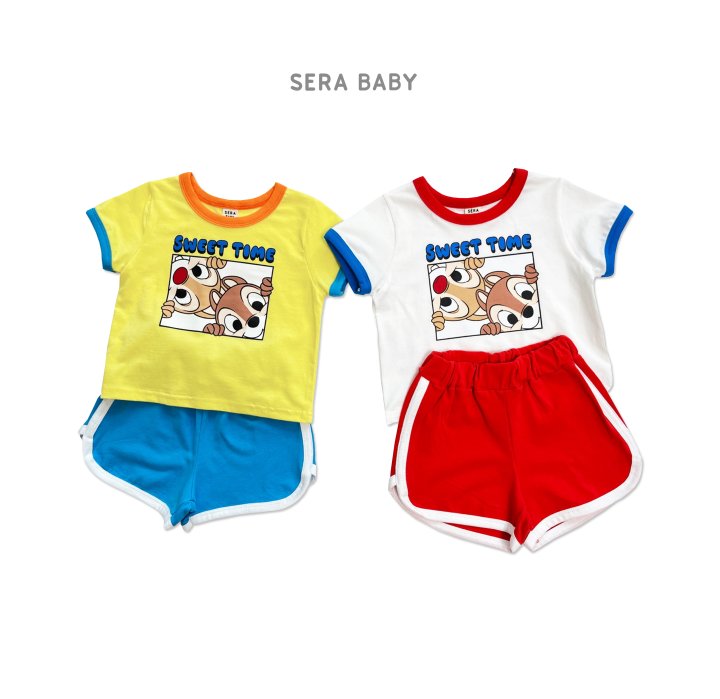 Sera - Korean Baby Fashion - #babyoninstagram - Bebe Friends Top Bottom Set