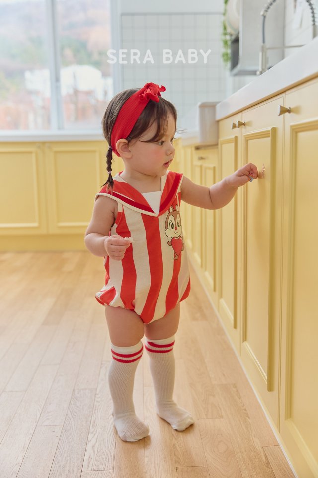Sera - Korean Baby Fashion - #babyoutfit - Bebe Marine Squirrel Suit - 10