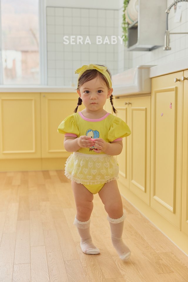 Sera - Korean Baby Fashion - #babyoutfit - Bebe Fall In Love Suit - 8