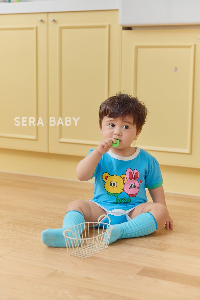Sera - Korean Baby Fashion - #babywear - Bebe Twin Suit - 7
