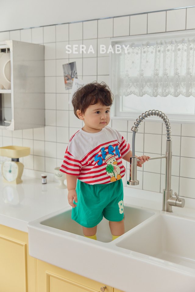 Sera - Korean Baby Fashion - #babyoutfit - Bebe Marine Top Bottom Set - 4