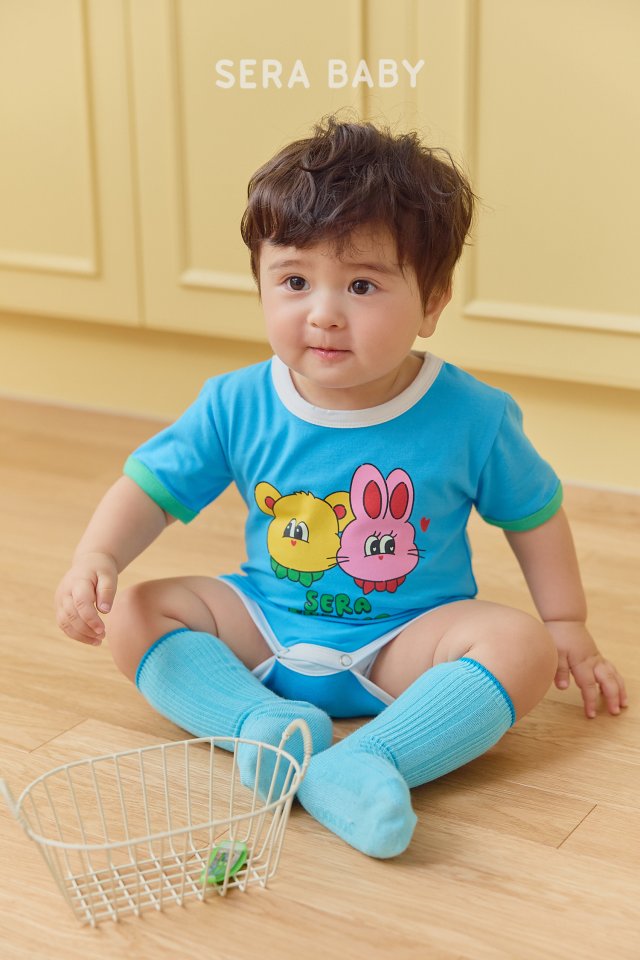 Sera - Korean Baby Fashion - #onlinebabyboutique - Bebe Twin Suit - 8