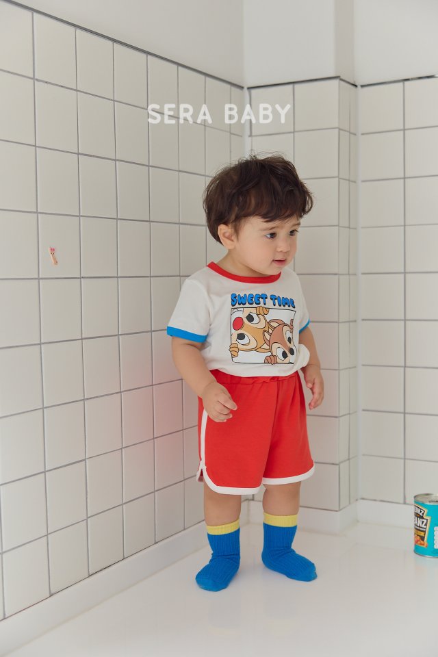 Sera - Korean Baby Fashion - #smilingbaby - Bebe Friends Top Bottom Set - 8