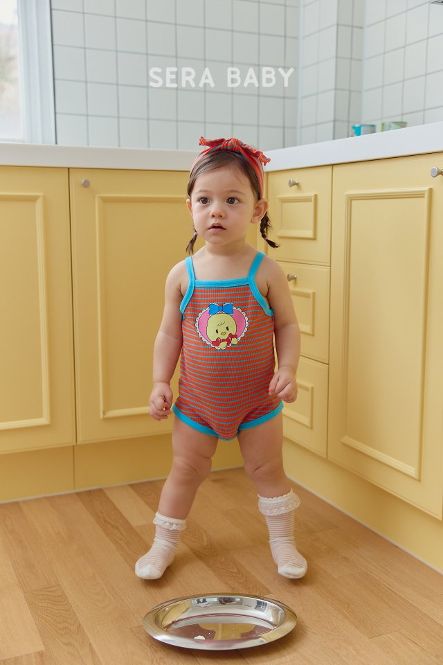 Sera - Korean Baby Fashion - #smilingbaby - Bebe Hair Band Set Suit - 6
