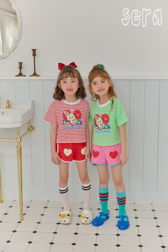 Sera - Korean Children Fashion - #childofig - Tennis Stripe Tee - 6