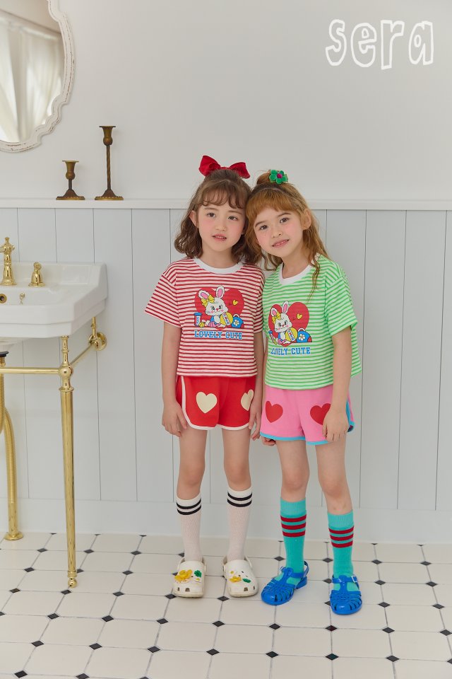 Sera - Korean Children Fashion - #childofig - Tennis Stripe Tee - 7