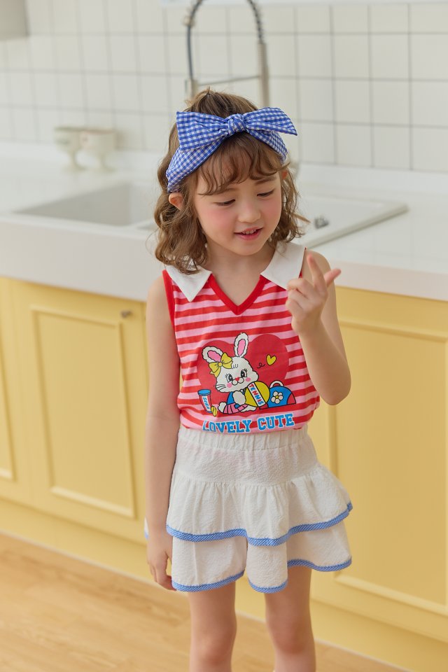 Sera - Korean Children Fashion - #childofig - Checked Ribbon Headband - 11