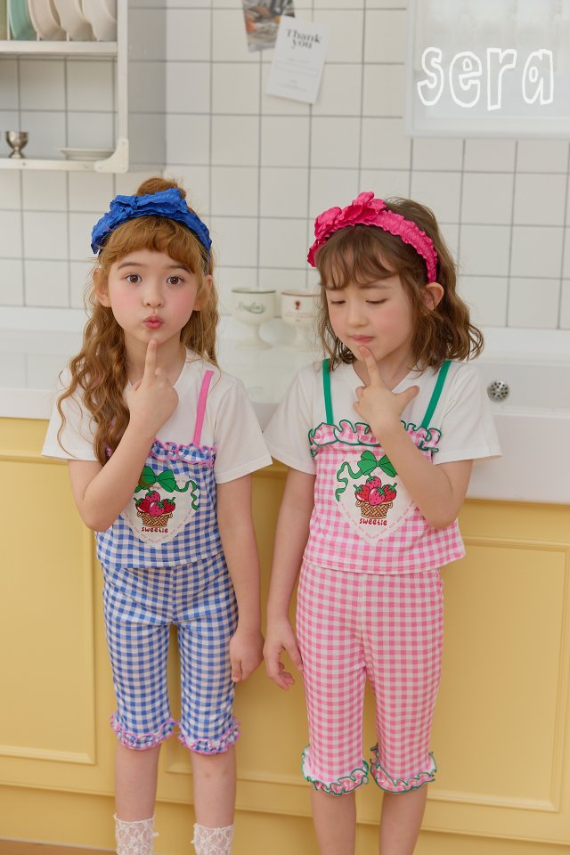 Sera - Korean Children Fashion - #childofig - Check Hem Frill Pants - 9