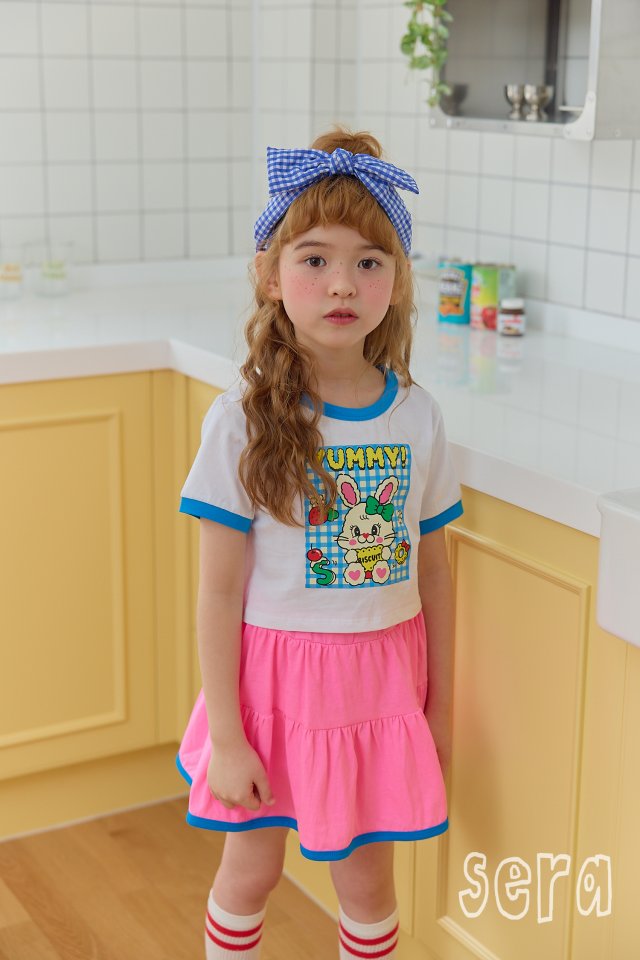 Sera - Korean Children Fashion - #childofig - Check Biscuit Top Bottom Set - 8