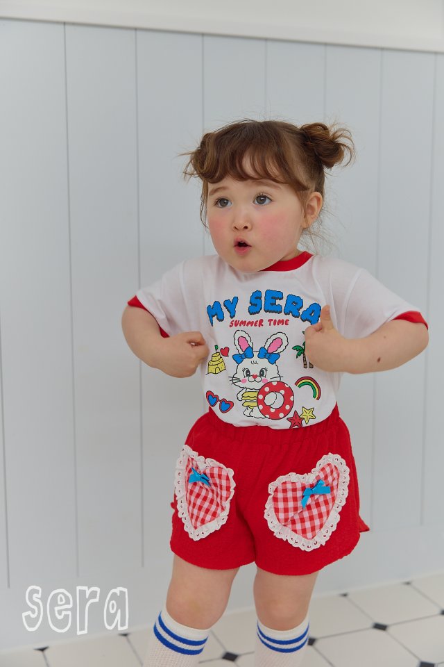 Sera - Korean Children Fashion - #childrensboutique - Rabbit Tube Short Sleeve Tee - 6