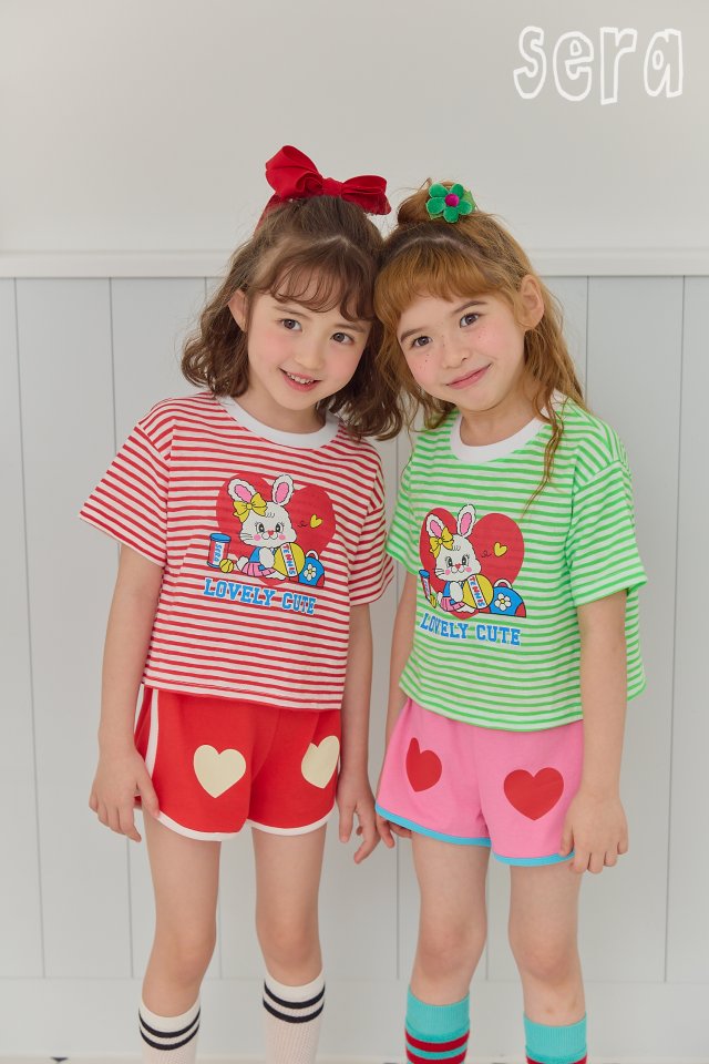 Sera - Korean Children Fashion - #designkidswear - Tennis Stripe Tee - 9