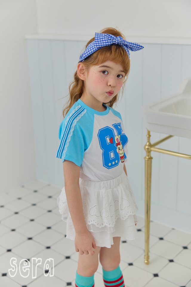 Sera - Korean Children Fashion - #designkidswear - Number Rabbit Raglan Tee - 5