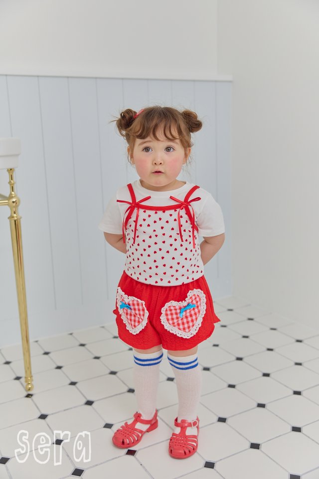 Sera - Korean Children Fashion - #designkidswear - Julie Heart Shorts - 11