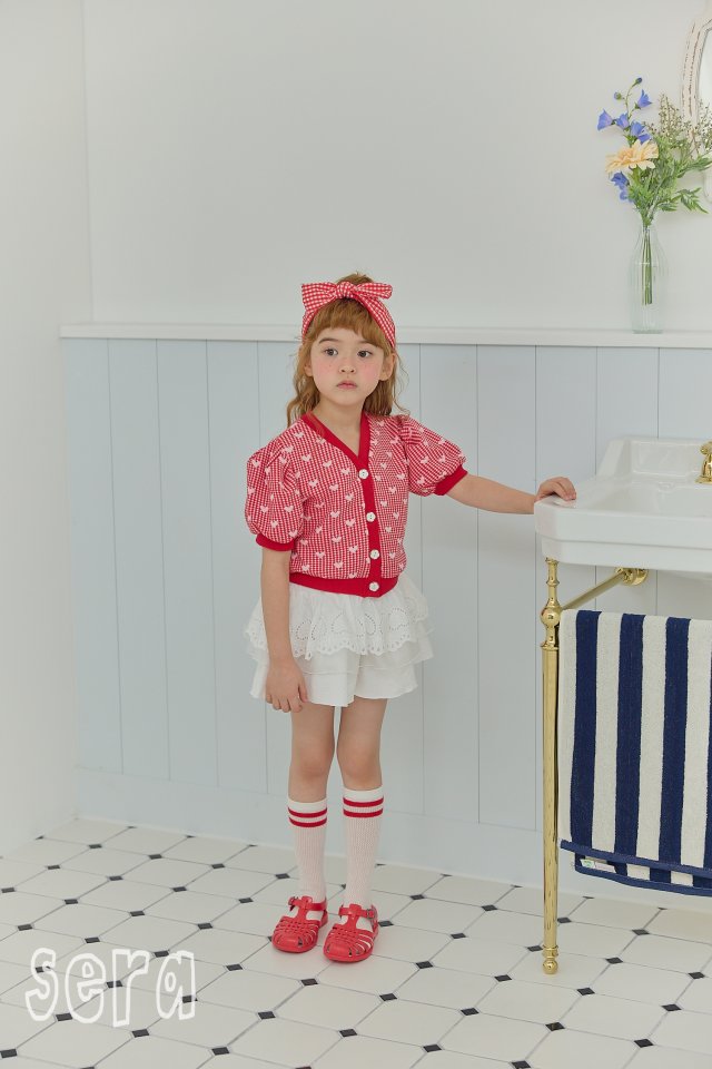 Sera - Korean Children Fashion - #discoveringself - Heart Jacquard Cardigan - 11