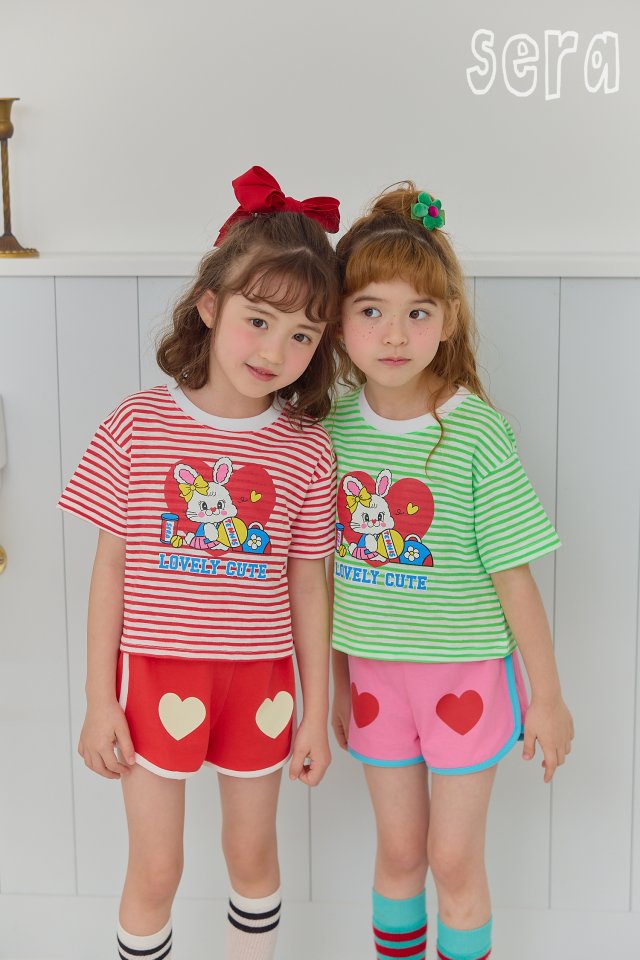 Sera - Korean Children Fashion - #discoveringself - Tennis Stripe Tee - 10