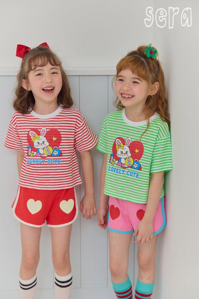 Sera - Korean Children Fashion - #fashionkids - Tennis Stripe Tee - 11