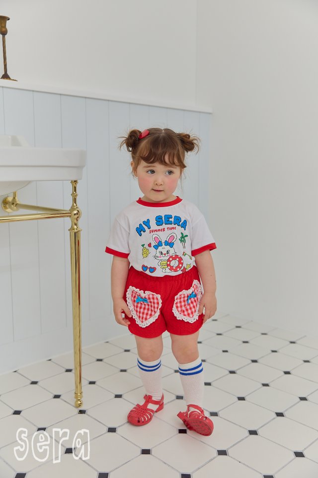 Sera - Korean Children Fashion - #fashionkids - Rabbit Tube Short Sleeve Tee - 9