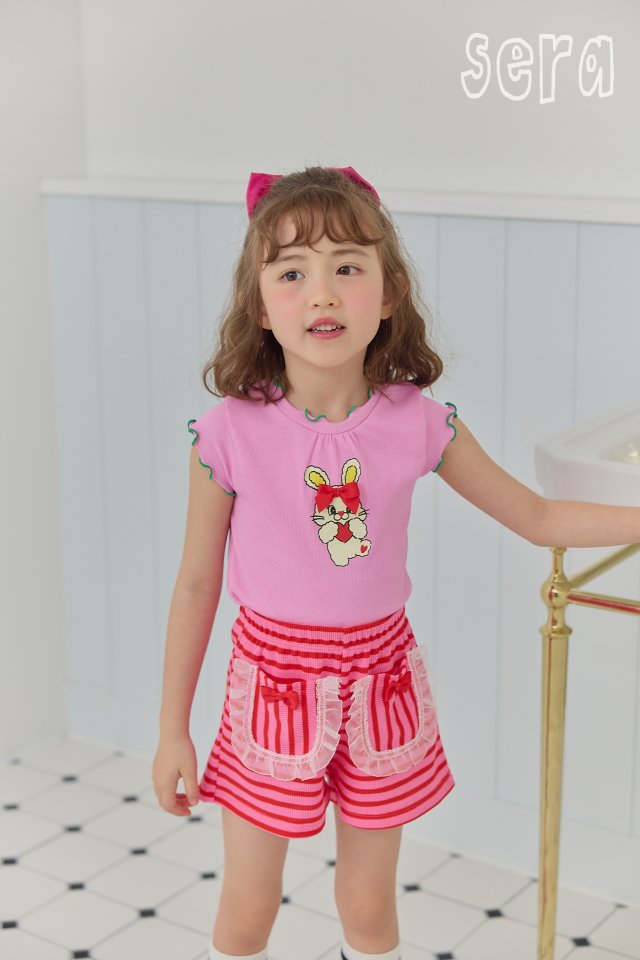 Sera - Korean Children Fashion - #kidsshorts - Marine Stripe Pants - 5