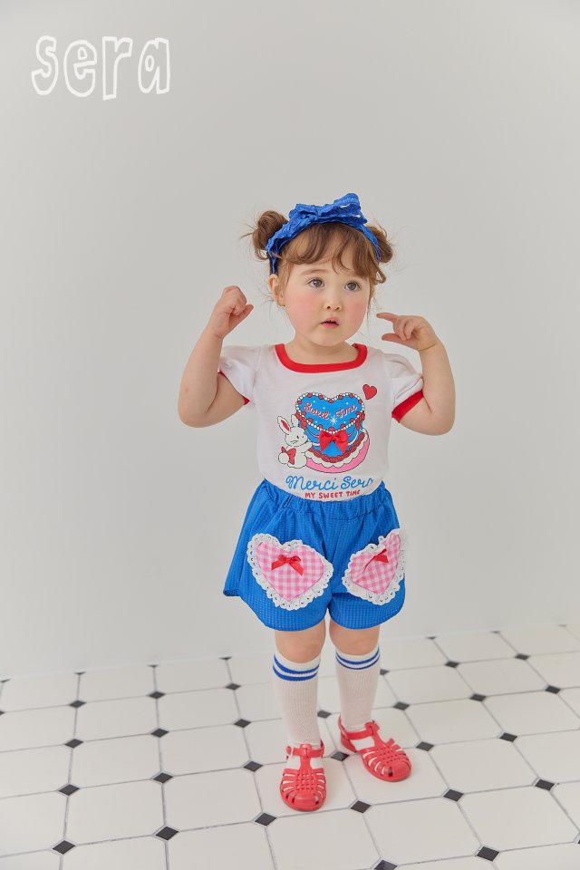 Sera - Korean Children Fashion - #fashionkids - Ribbon Cake Short Sleeve Tee - 4
