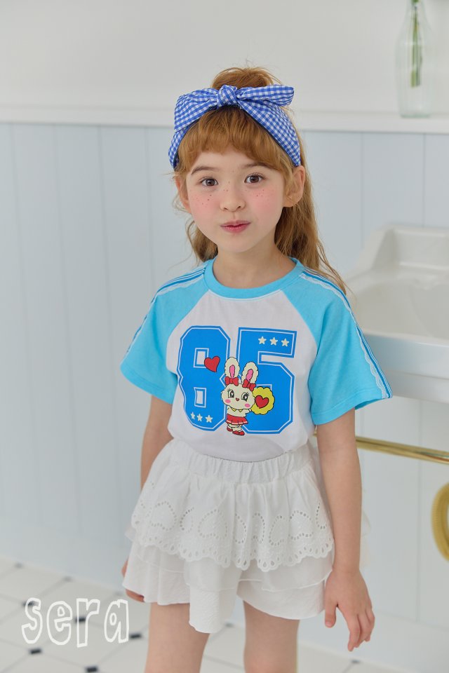 Sera - Korean Children Fashion - #kidsstore - Number Rabbit Raglan Tee - 9