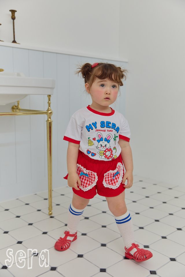 Sera - Korean Children Fashion - #kidsstore - Rabbit Tube Short Sleeve Tee - 11