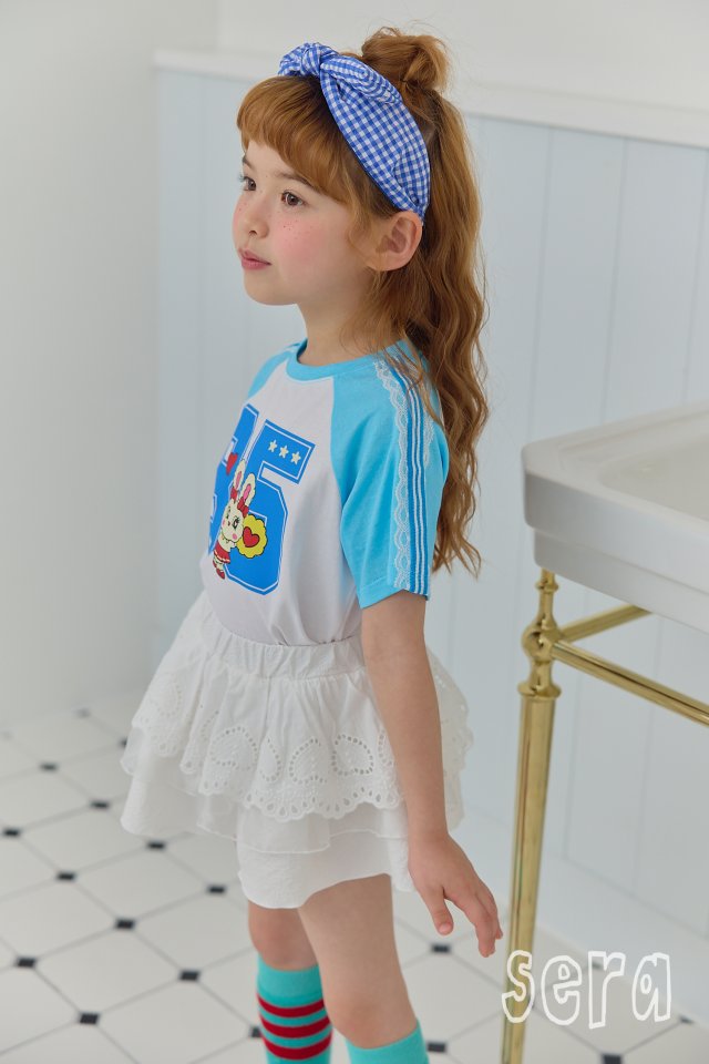 Sera - Korean Children Fashion - #kidzfashiontrend - Number Rabbit Raglan Tee - 10
