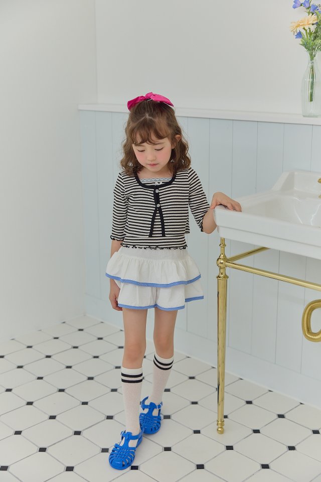 Sera - Korean Children Fashion - #kidzfashiontrend - Tennis Skirt Pants - 9