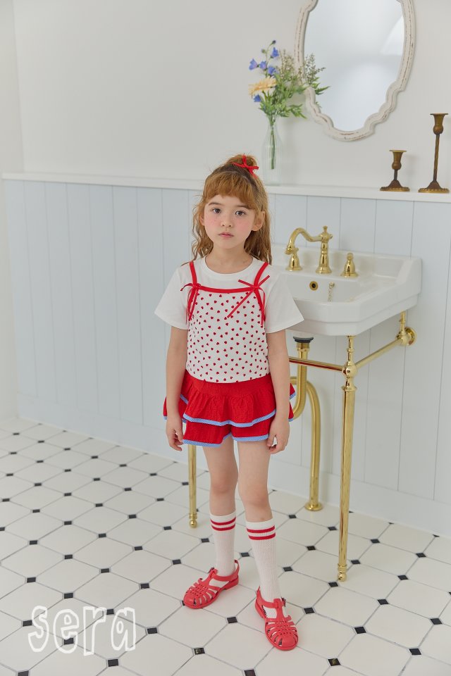 Sera - Korean Children Fashion - #kidzfashiontrend - Lovely Sha Layered Tee - 5