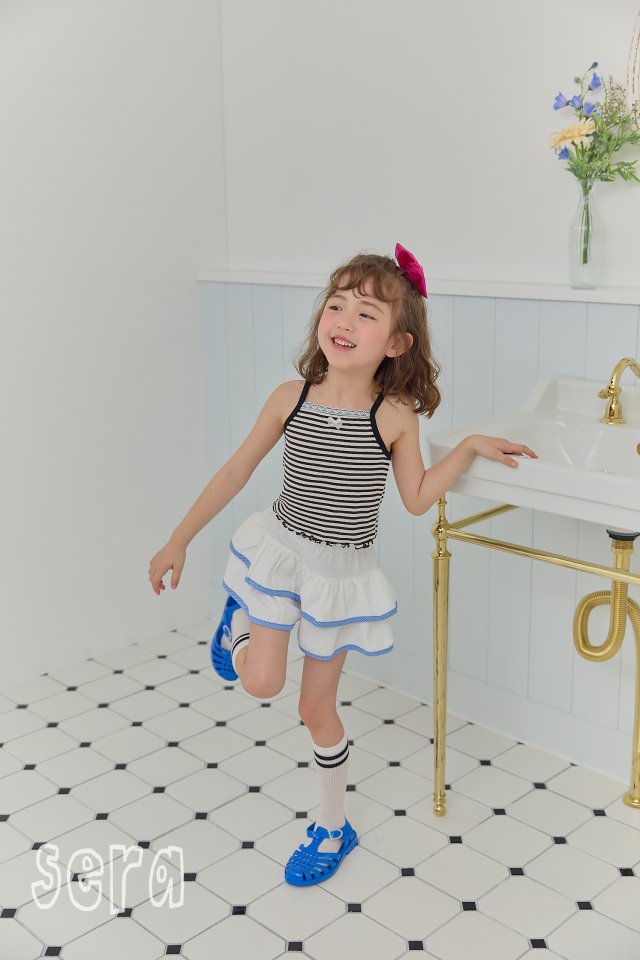 Sera - Korean Children Fashion - #littlefashionista - Tennis Skirt Pants - 11