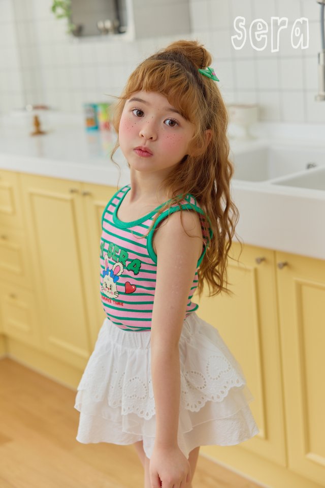 Sera - Korean Children Fashion - #littlefashionista - Lace Pangpang Skirt Pants - 7