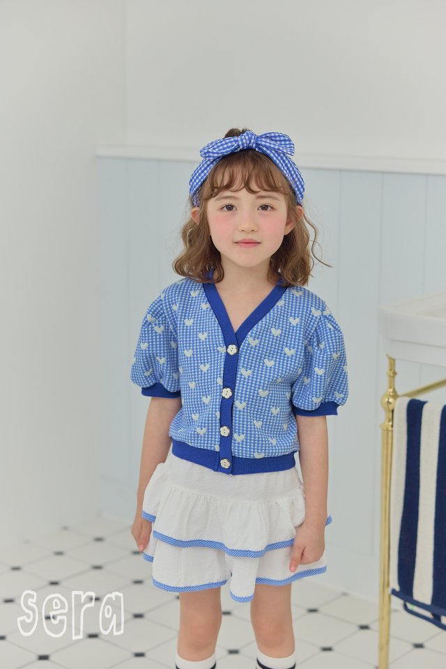 Sera - Korean Children Fashion - #Kfashion4kids - Checked Ribbon Headband - 4