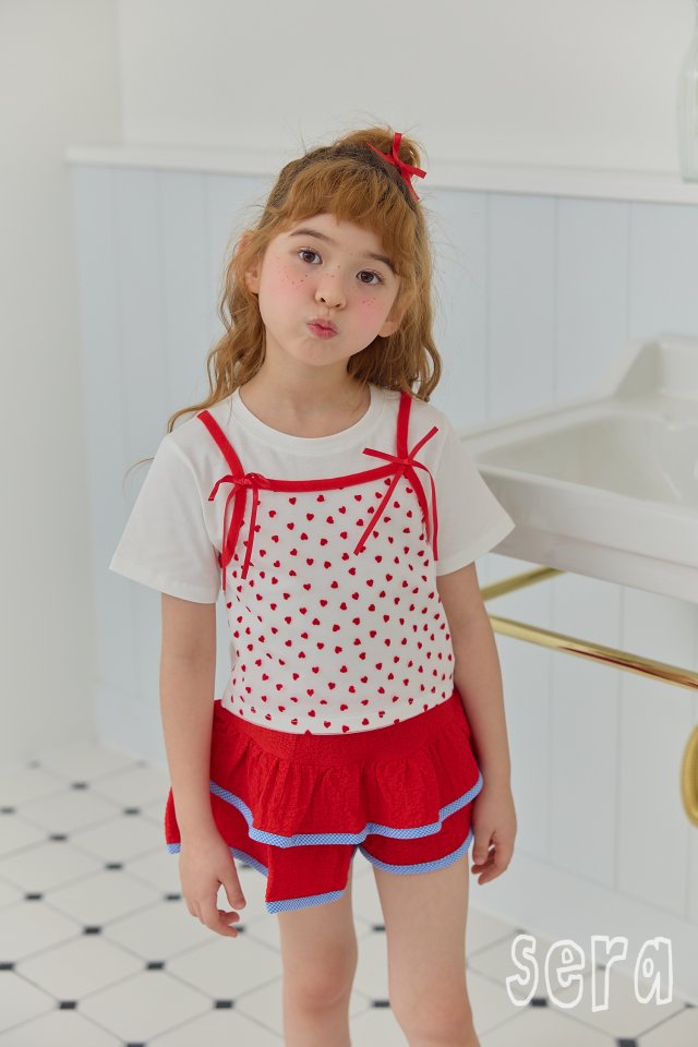 Sera - Korean Children Fashion - #littlefashionista - Lovely Sha Layered Tee - 7