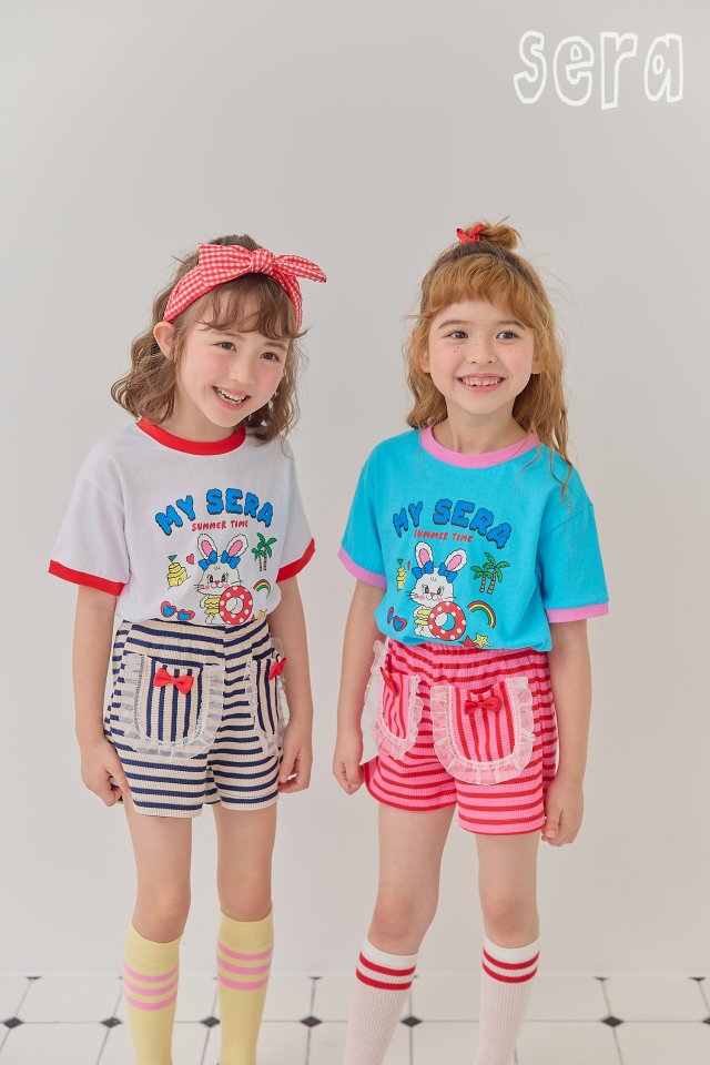 Sera - Korean Children Fashion - #magicofchildhood - Marine Stripe Pants - 10