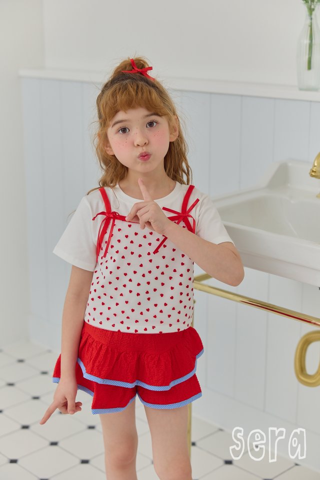 Sera - Korean Children Fashion - #magicofchildhood - Lovely Sha Layered Tee - 8