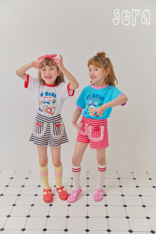 Sera - Korean Children Fashion - #minifashionista - Marine Stripe Pants - 11