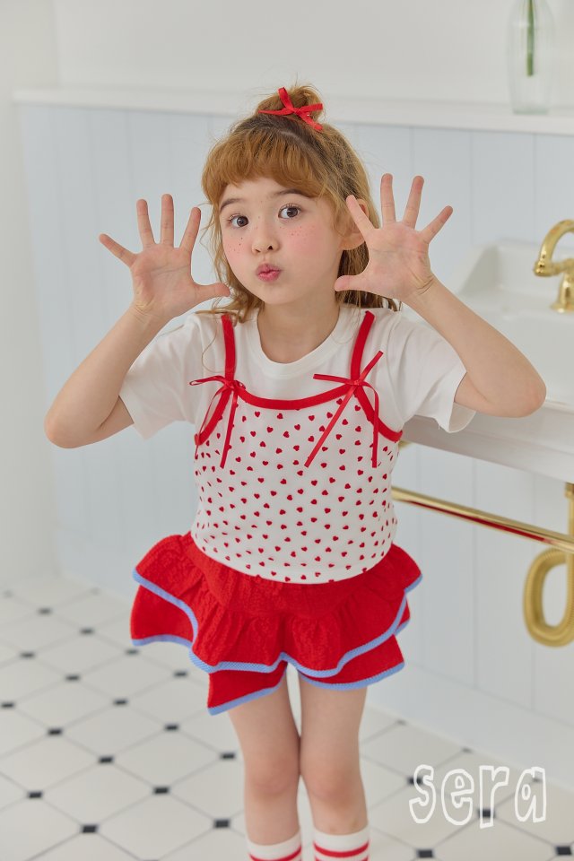 Sera - Korean Children Fashion - #minifashionista - Lovely Sha Layered Tee - 9