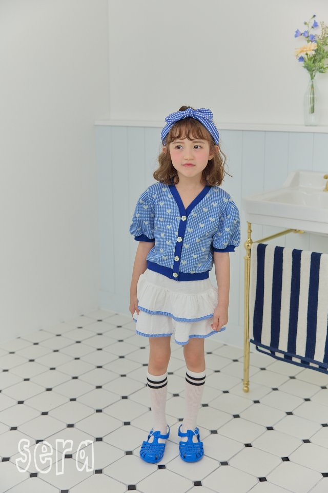 Sera - Korean Children Fashion - #prettylittlegirls - Heart Jacquard Cardigan - 6