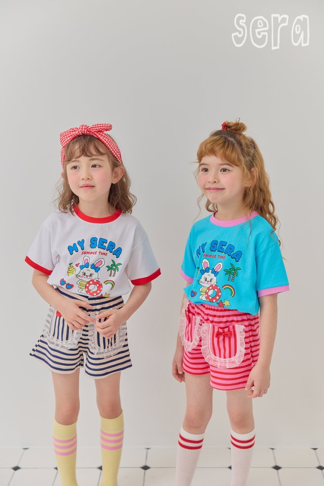 Sera - Korean Children Fashion - #prettylittlegirls - Marine Stripe Pants - 12