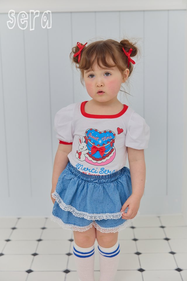 Sera - Korean Children Fashion - #prettylittlegirls - Ribbon Cake Short Sleeve Tee - 11