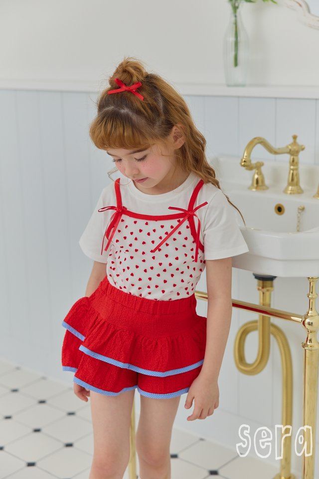 Sera - Korean Children Fashion - #prettylittlegirls - Lovely Sha Layered Tee - 10