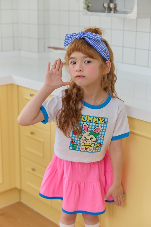 Sera - Korean Children Fashion - #toddlerclothing - Checked Ribbon Headband - 9