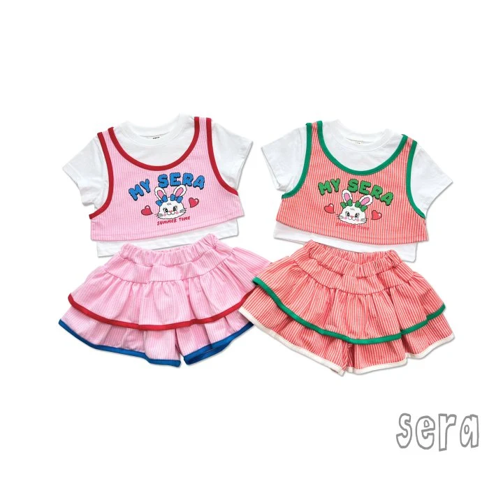 Sera - Korean Children Fashion - #toddlerclothing - Lollipop Top Bottom Set