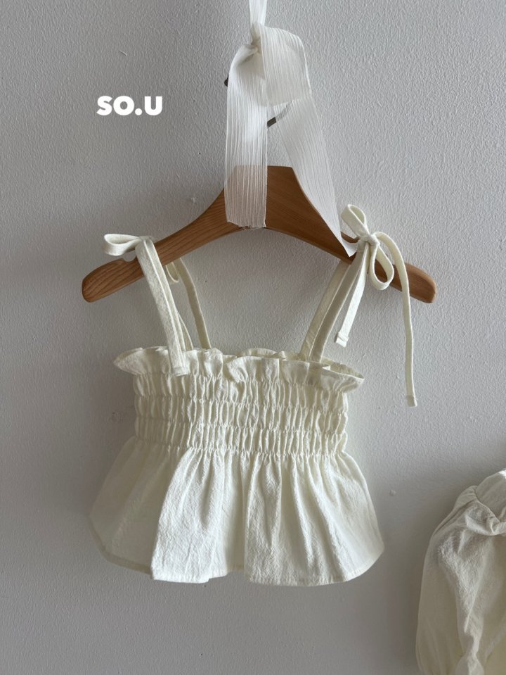 So U - Korean Baby Fashion - #babyboutique - Smocked Bloomer Set - 6