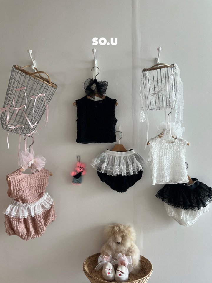 So U - Korean Baby Fashion - #babyboutique - Double Apron - 11