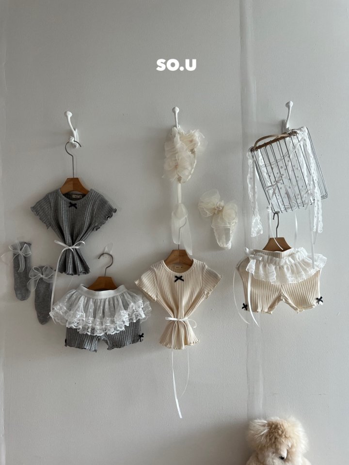 So U - Korean Baby Fashion - #babyboutique - Double Apron - 12